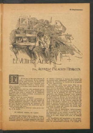 El último amor : Ilustró A. Marchisio.