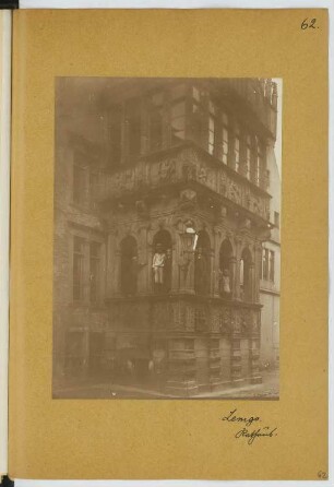 Rathaus, Lemgo: Ansicht (aus: Skizzen- und Fotoalbum 18)