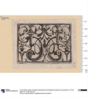 Neies Chradesco Biechlen Dvrch Raphael Cvstodis An Tag Geben A.o 1619.