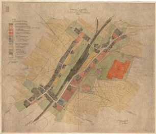 Gsaenger, Gustav; Moosburg - Langenbach (Bayern); Bebauungspläne - vorläufiger Wirtschaftsplan