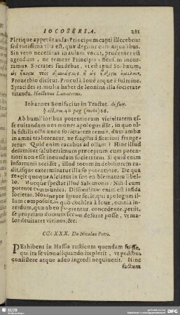 CCCXXX. De Nicolao Petri