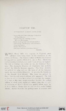Chapter VIII: Elizabethan garden literature