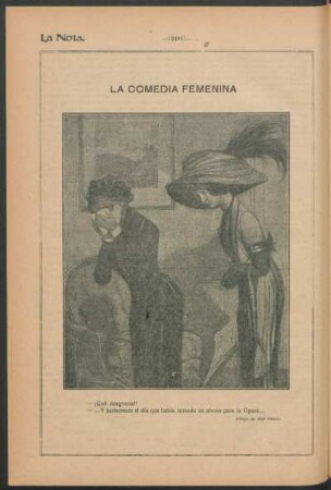 La comedia femenina
