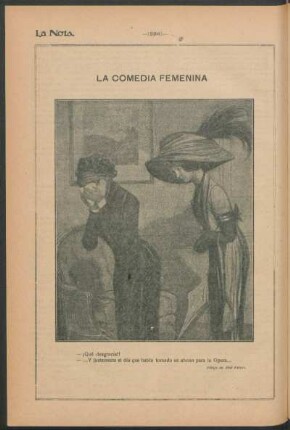 La comedia femenina