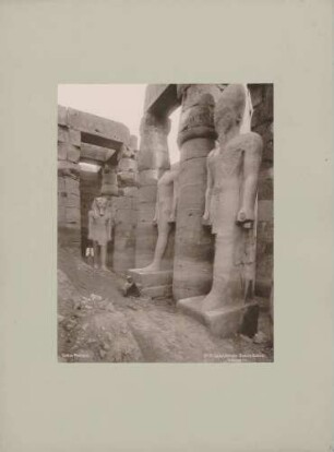 Ramses-Tempel in Luxor in Ägypten