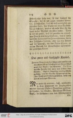 Das zwey und funfzigste Kapitel
