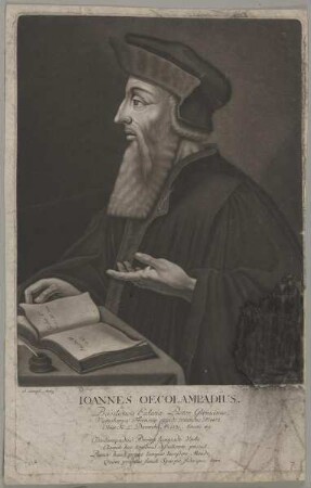 Bildnis des Ioannes Oecolampadius