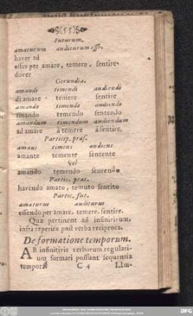De formatione temporum.