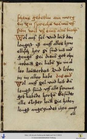 [5v - 389v] Gebet- und Betrachtungsbuch.