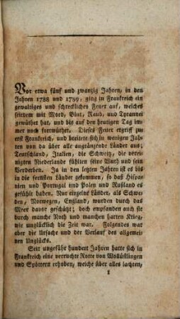 Kurze und wahrhaftige Erzählung von Napoleon Bonapartens verderblichen Anschlägen : von seinen Kriegen in Spanien ; ein Büchlein dem teutschen Volke zum Trost und zur Ermahnung gestellt