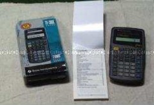 Taschenrechner "Texas Instruments TI-36X Solar" in Originalschachtel