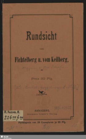 Rundsicht vom Fichtelberg und vom Keilberg