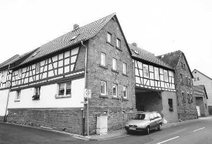 Wohnhaus, Fachwerk; Hasselroth, Alte Dorfstraße 28