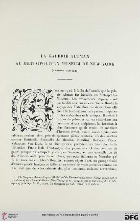 5. Pér. 8.1923: La galerie Altman au Metropolitan Museum de New-York, [1]
