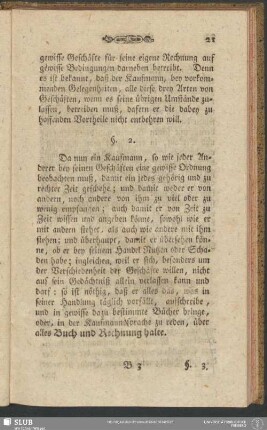 §. 2. [Von der Nothwendigkeit des Buchhaltens]