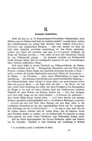 11. Alexander-Schlobitten. - 16. Die Alten Dohna´s.