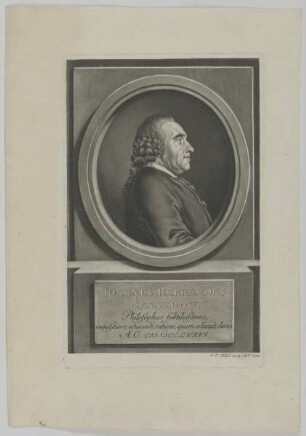 Bildnis des Ioannes Bernardus Bassedow