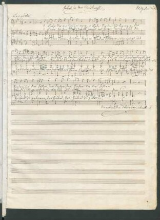 Gebet in der Christnacht; V, pf; B-Dur; H 63