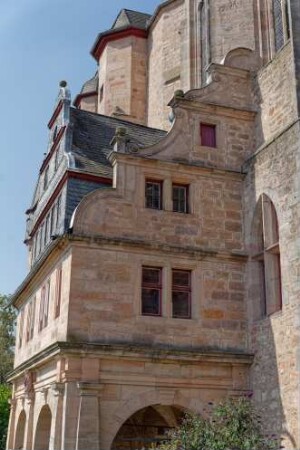 Marburg Schloss RenaissancebauphaseMarburg Castle Renaissance phase