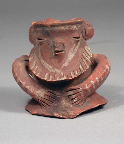 Clay figure (vessel fragment)