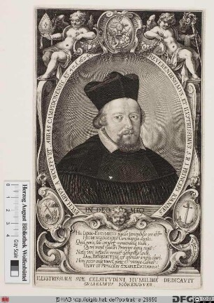 Bildnis Johann Eucharius (von Wolffarth), 1616-31 Fürstabt von Kempten