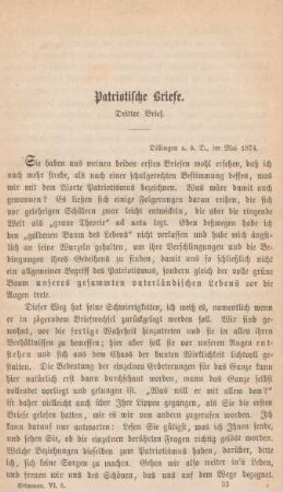 497-511 Patriotische Briefe : dritter Brief