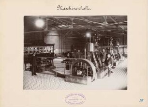 Provinzial-Irrenanstalt, Conradstein Maschinenhalle: Innenansicht