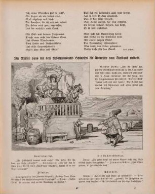 "Wie Meister Hans mit dem Redaktionsdackel Schlupferl die Ausreißer vom Titelband entdeckt"