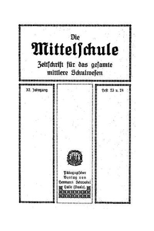 23/24: Heft 23/24