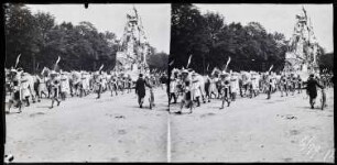Paris, Champs-Élysées, Historischer Umzug "Etienne Marcel"