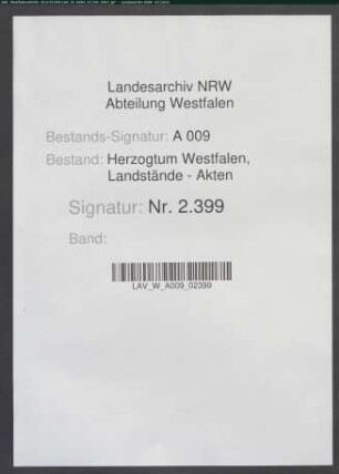 Kopfschatzliste der Stadt Neheim (mit Namens- und Altersangabe der Kinder unter 12 Jahren)