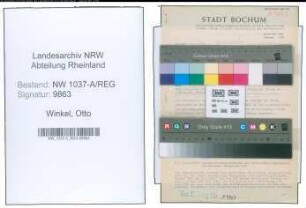 Entnazifizierung Otto Winkel , geb. 00.00.0000 (Betriebsleiter)
