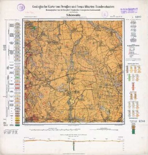 Geologische Karte von Preußen und benachbarten Bundesstaaten, [1290] Schönwalde
