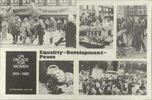 Equality - Development - Peace UN Decade for Women 1976-1985