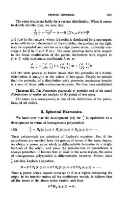 5. Spherical Harmonics.