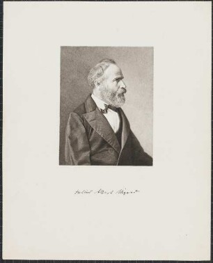 Icones Professorum Marpurgensium — Bildnis des Julius Wilhelm Albert Wigand (1821-1886)