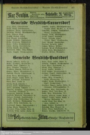 Gemeinde Wendisch-Paulsdorf