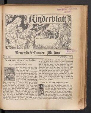 Juni 1914. Nr. 6