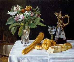 Stilleben mit Brot