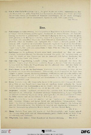Zinn (Nr. 154-172)