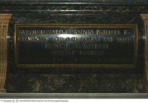 Grabmal des Bartolomeo Corsini (gest. 1752)