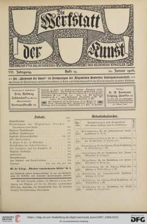 Heft 15 (13. Januar 1908)