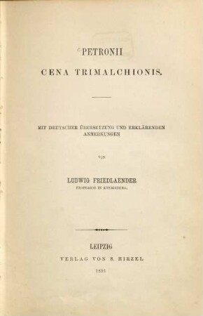 Cena Trimalchionis