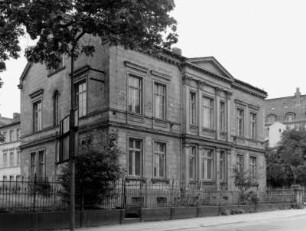 Görlitz-Altstadt, Schützenstraße 16. Wohnhaus (um 1875, Umbau um 1890). Straßenansicht