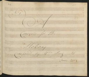 Konzerte; ob, orch; C-Dur