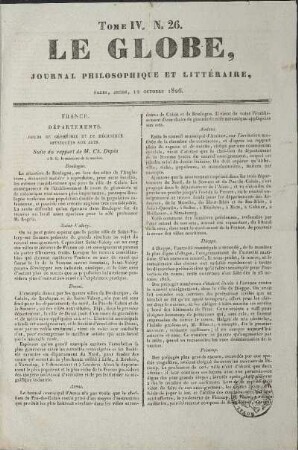 1826, 26: Heft