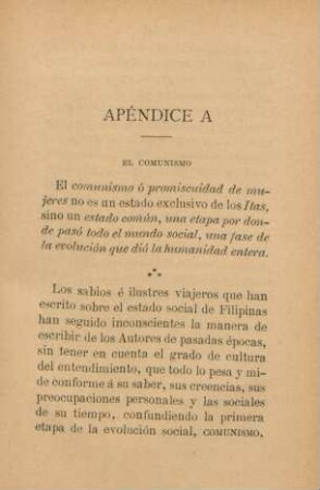 Apéndice A. El comunismo