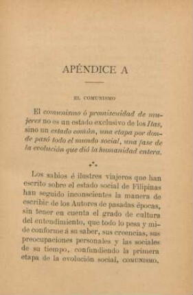Apéndice A. El comunismo