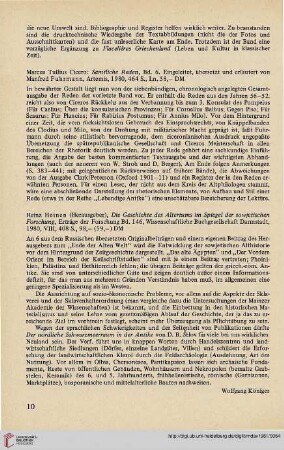 24: [Rezension von: Manfred Fuhrmann (Übers.), Marcus Tullius Cicero, Sämtliche Reden, Bd. 6]