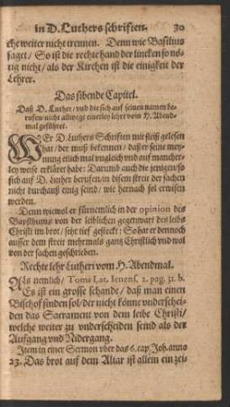 Das sibende Capitel.